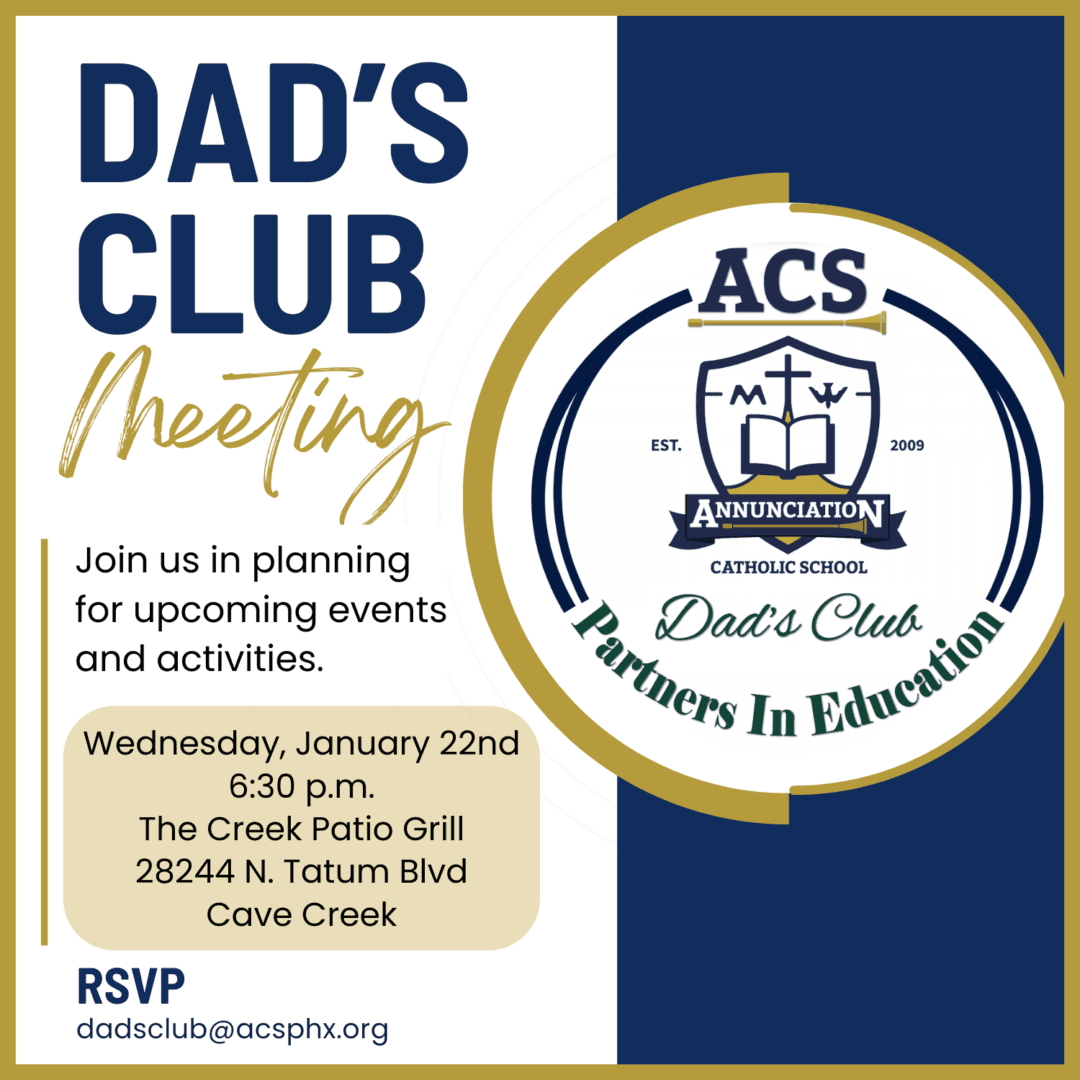 Dads Club Meeting