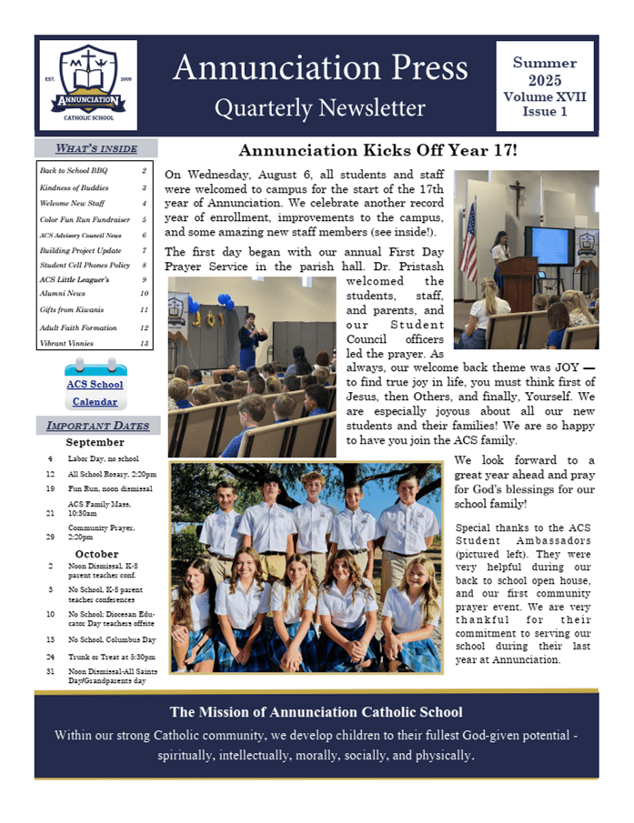 summer 2025 newsletter cover