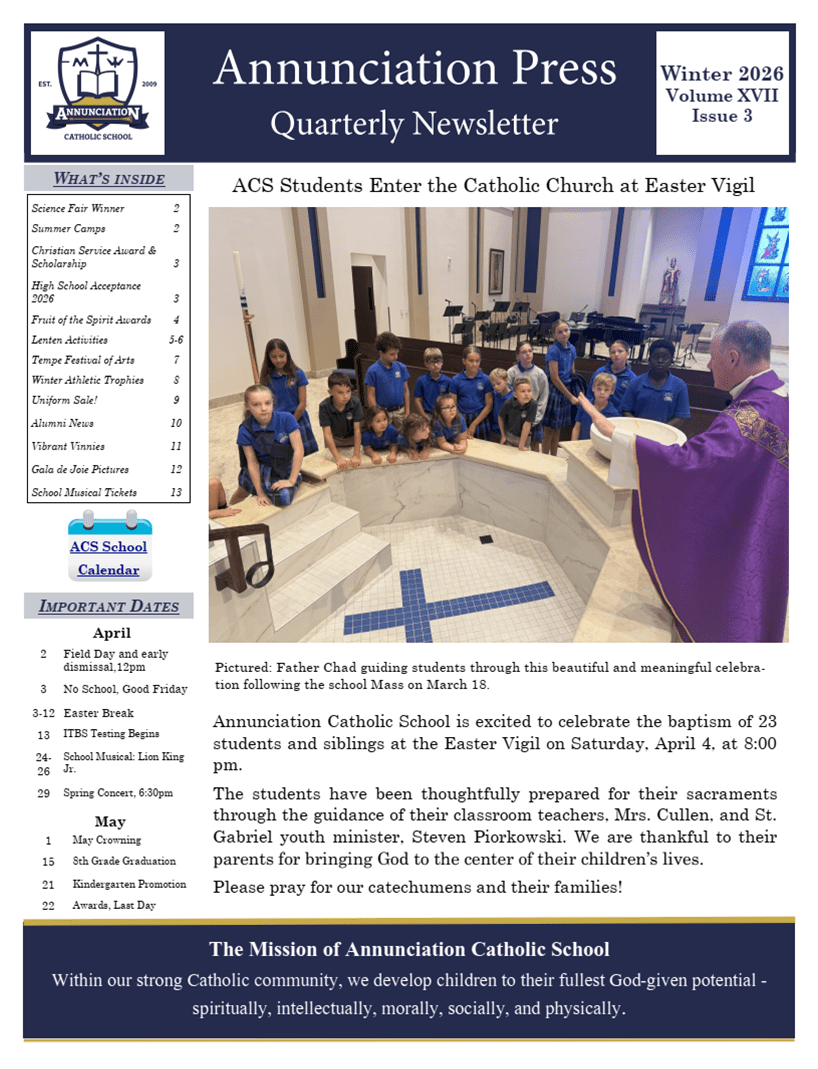 Winter 2026 Newslettter