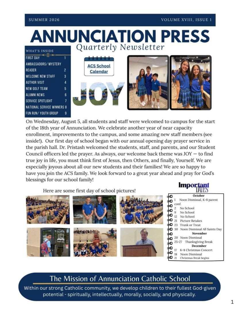 Summer 2026 Newsletter Final!!